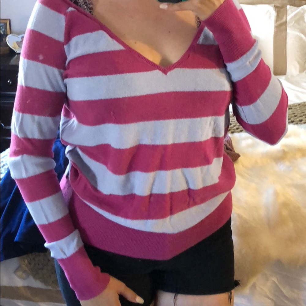 Free people stripes top M